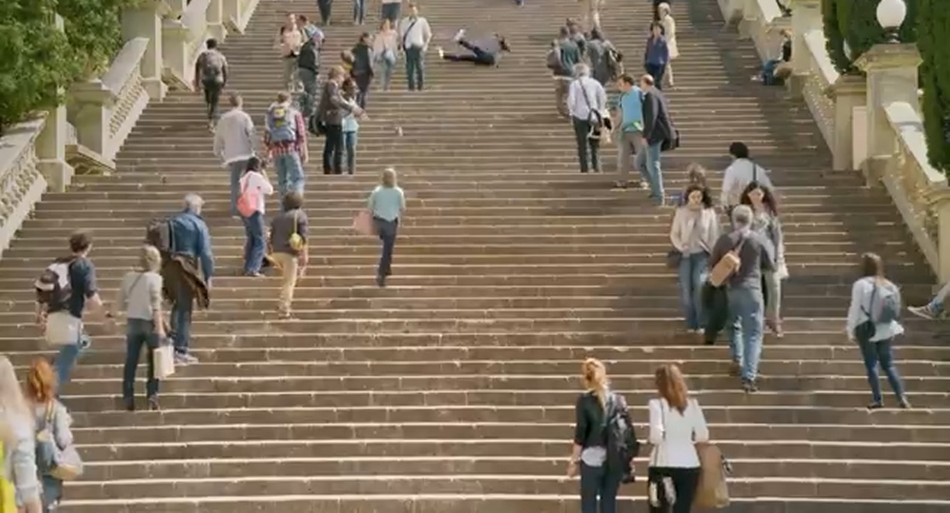 Gerald ford falls down steps video #6